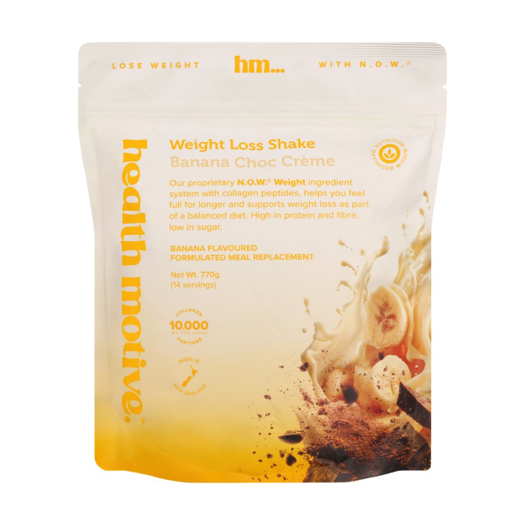 Health Motive Formulated Meal Replacement Banana Choc Crème | Mr Vitamins