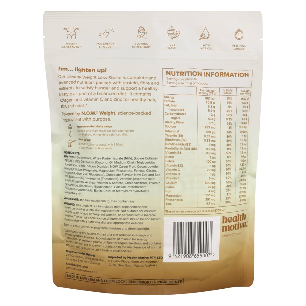 Health Motive Formulated Meal Replacement Indulgent Chocolate | Mr Vitamins