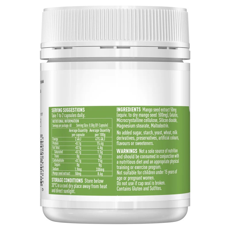 Healthy Care African Mango Seed Extract 50mg