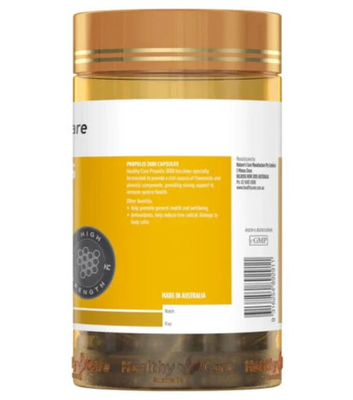 Healthy Care Propolis 2000mg 200 Capsules