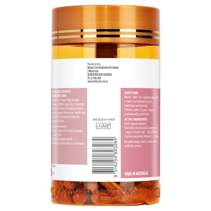 Healthy Care Super Cranberry 25000