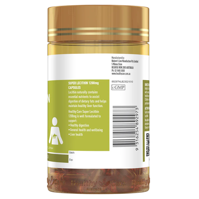 Healthy Care Super Lecithin 1200mg