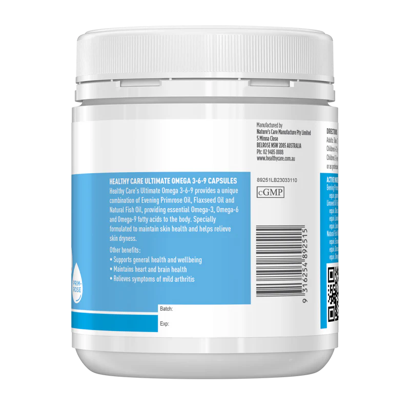 Healthy Care Ultimate Omega 3-6-9