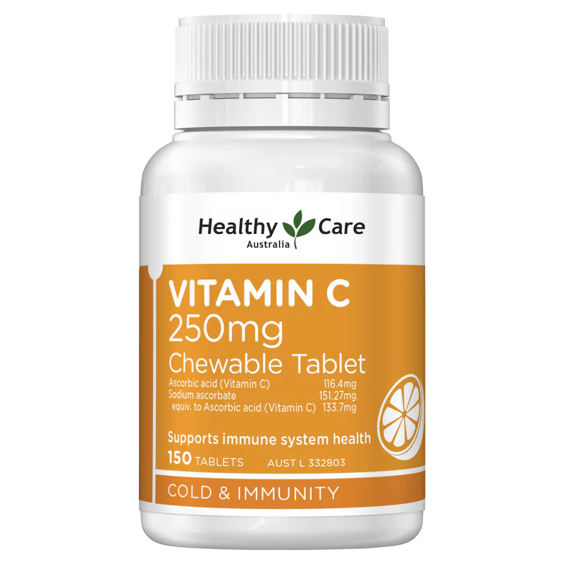 Healthy Care Vitamin C 250mg Chewable Tablet