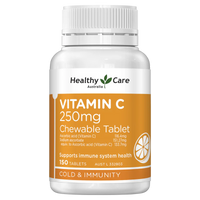 Healthy Care Vitamin C 250mg Chewable Tablet | Mr Vitamins