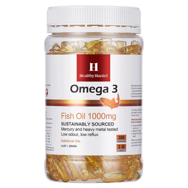 Healthy Haniel Omega 3 Fish Oil 1000mg | Mr Vitamins