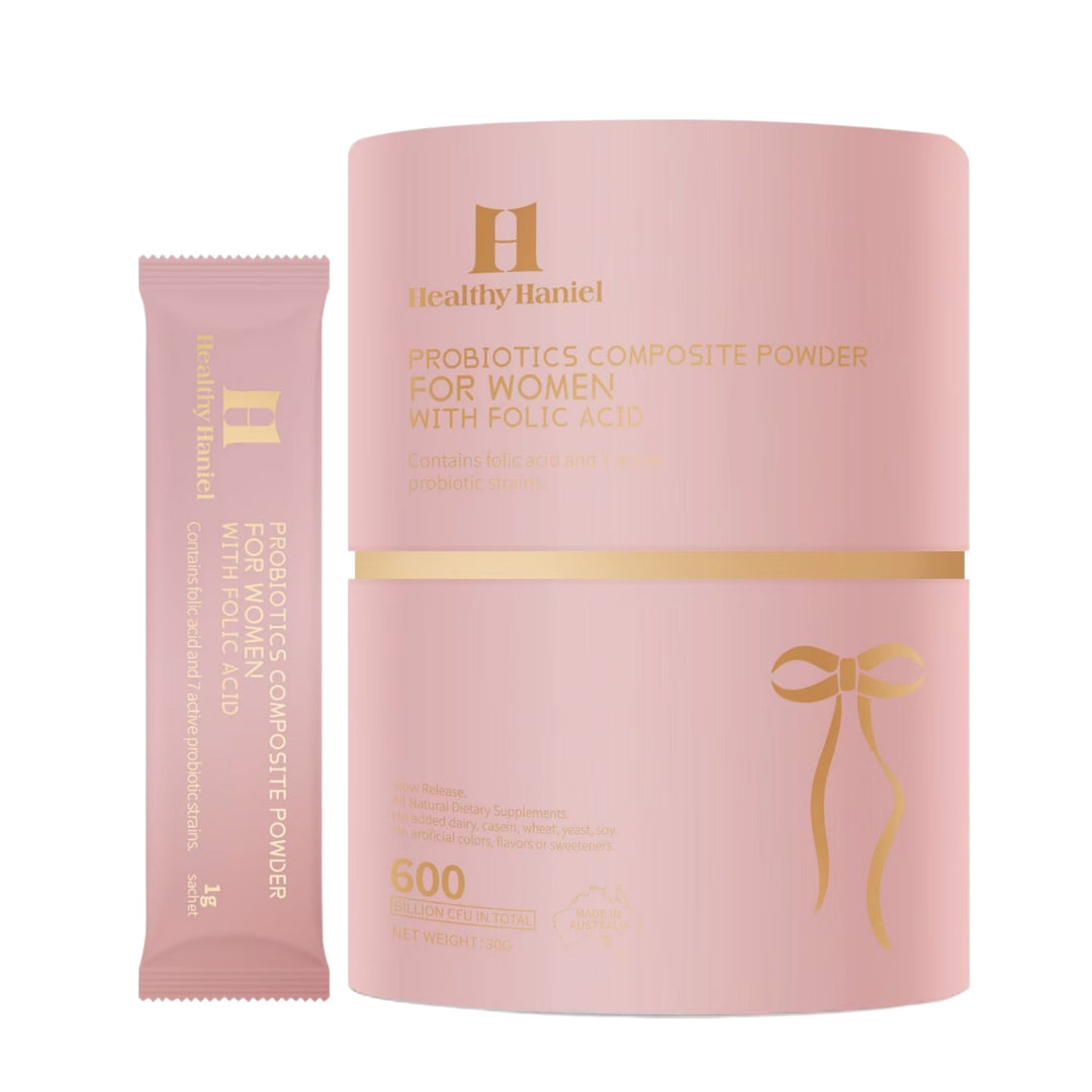 Healthy Haniel Probiotics Composite Powder for Women with Folic Acid 600 Billion | Mr Vitamins
