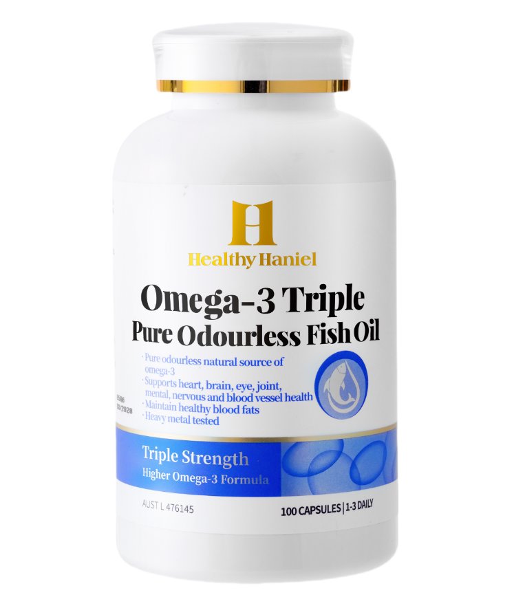 Healthy Haniel Pure Odourless Triple Strength Fish Oil | Mr Vitamins