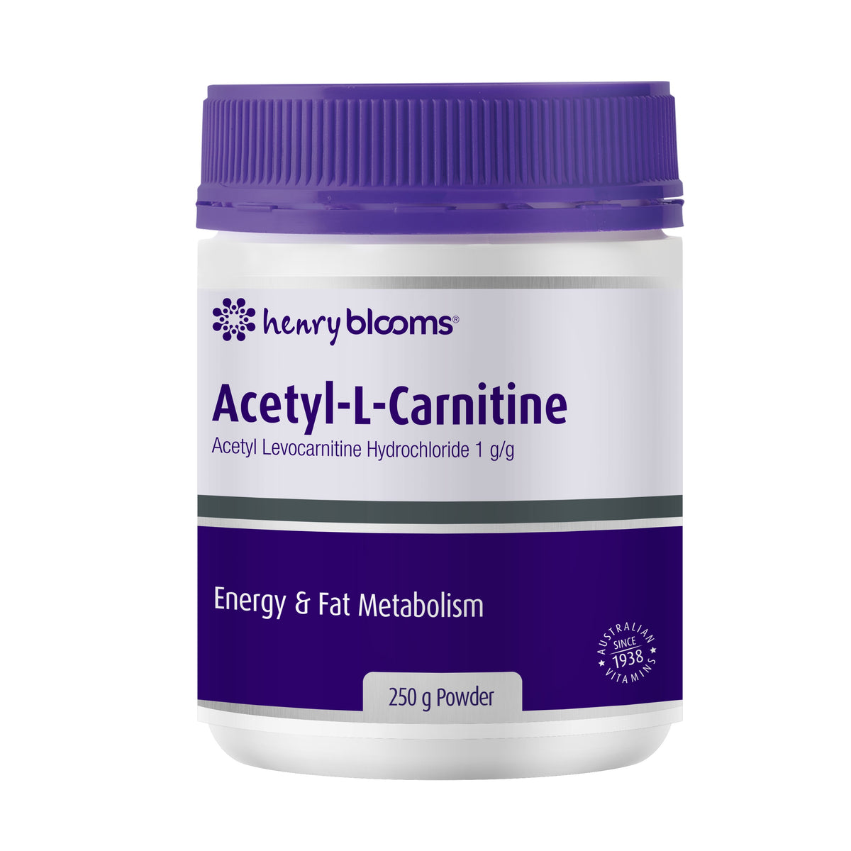 Henry Blooms Acetyl L-Carnitine Powder | Mr Vitamins