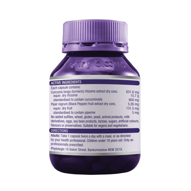 Henry Blooms Curcumin 600 Plus | Mr Vitamins