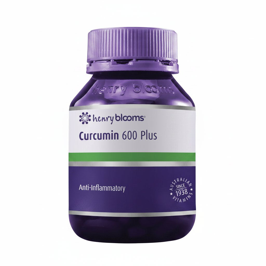 Henry Blooms Curcumin 600 Plus | Mr Vitamins