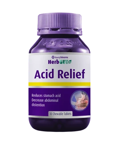 Henry Blooms HerbGUT Acid Relief | Mr Vitamins
