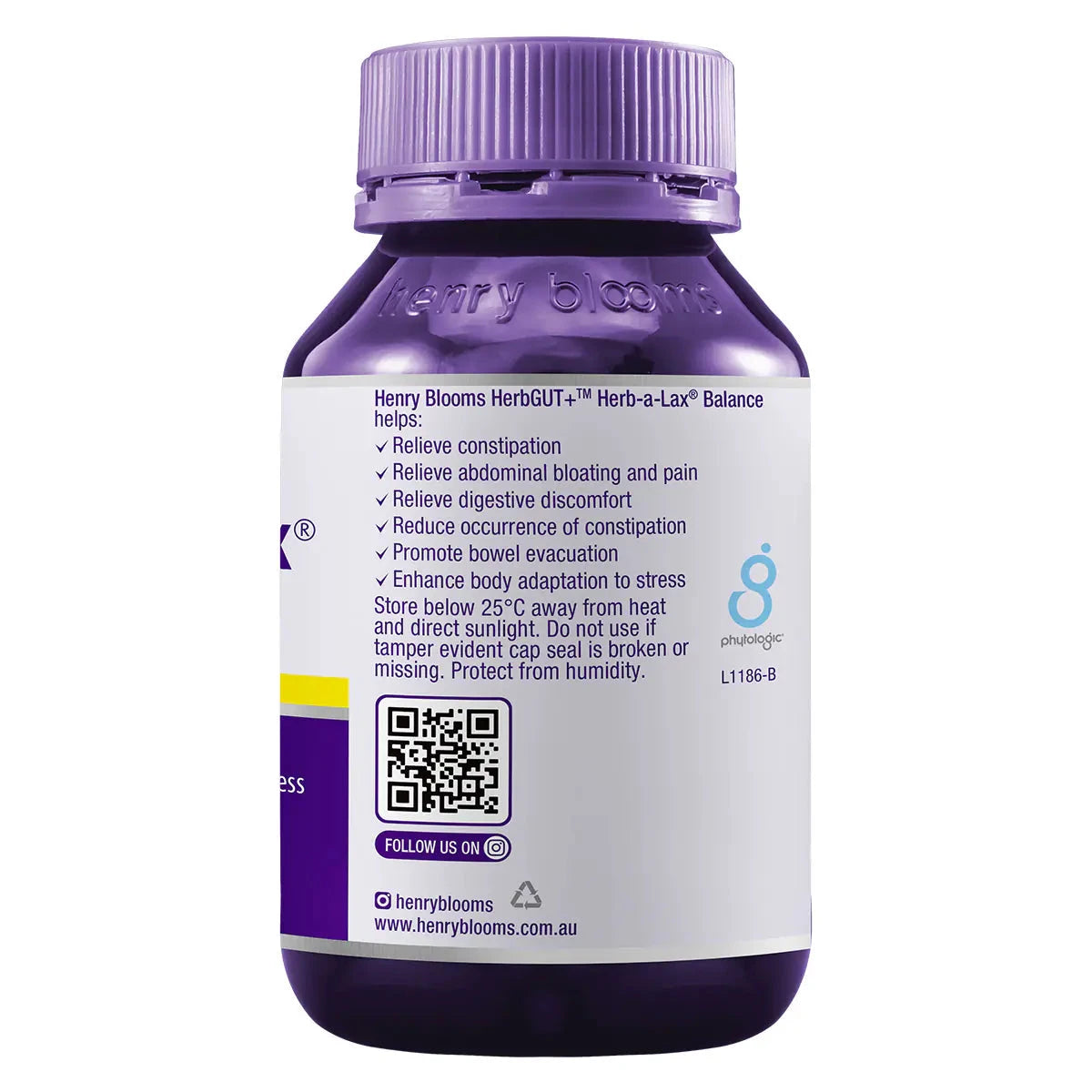 Henry Blooms HerbGUT Herbalax Balance | Mr Vitamins