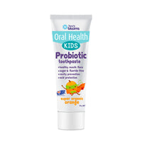 Henry Blooms Kids Probiotic Toothpaste Super Organic Orange 50g | Mr Vitamins