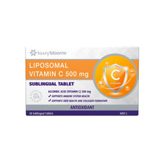 Henry Blooms Liposomal Vitamin C 500mg Sublingual Tablet