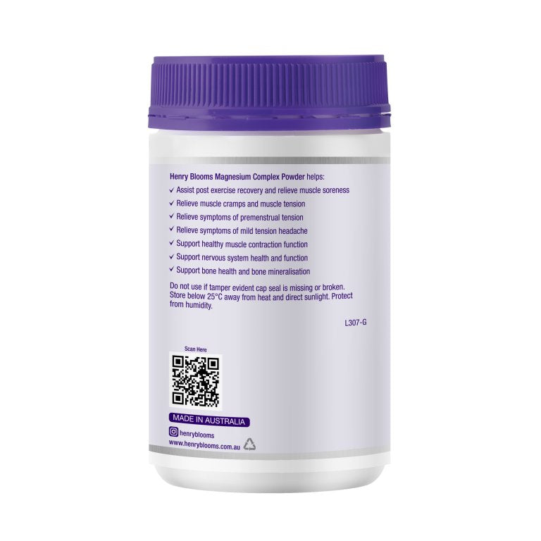 Henry Blooms Magnesium Complex Powder Ultra Strength | Mr Vitamins