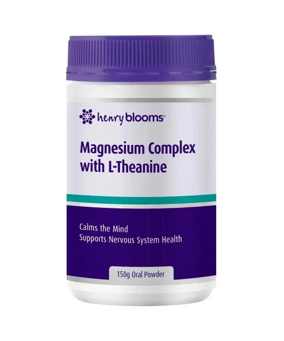 Henry Blooms Magnesium Complex with L theanine | Mr Vitamins