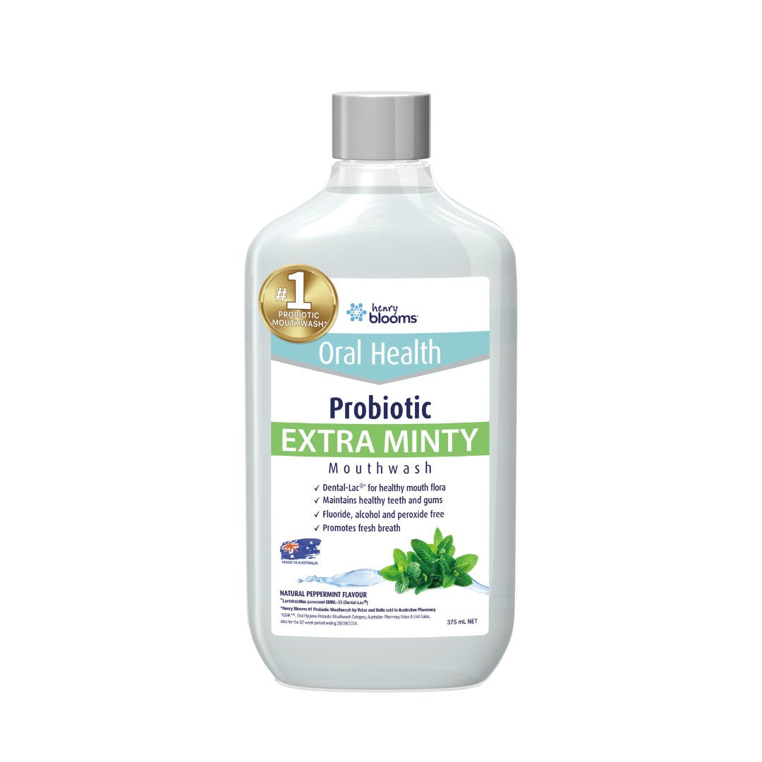 Henry Blooms Probiotic Mouthwash | Mr Vitamins