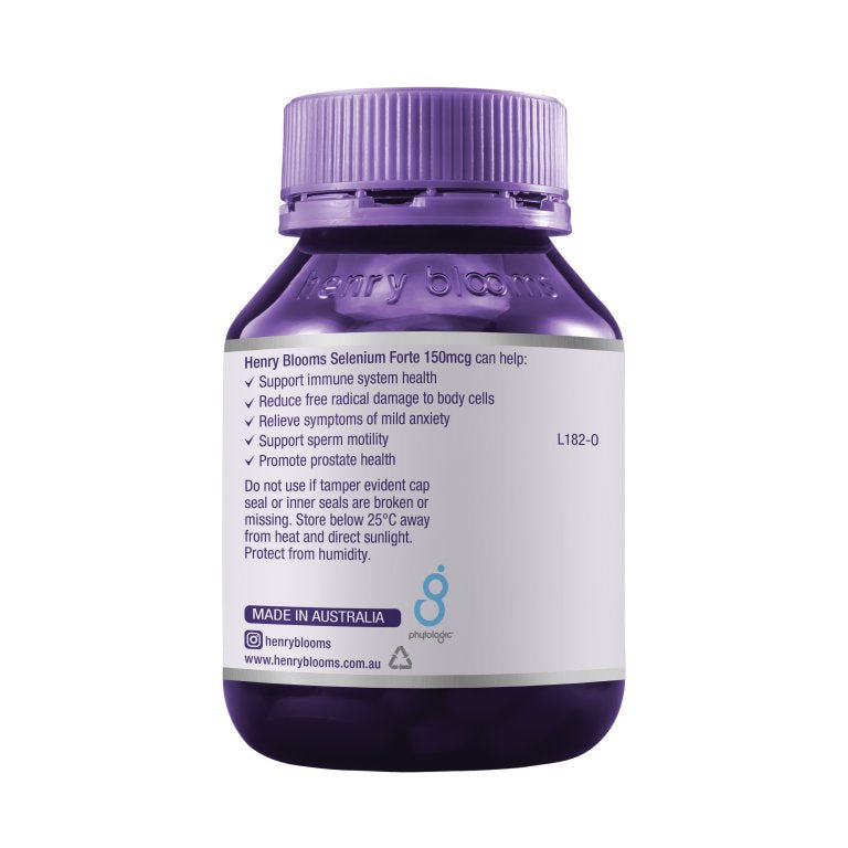 Henry Blooms Selenium Forte | Mr Vitamins