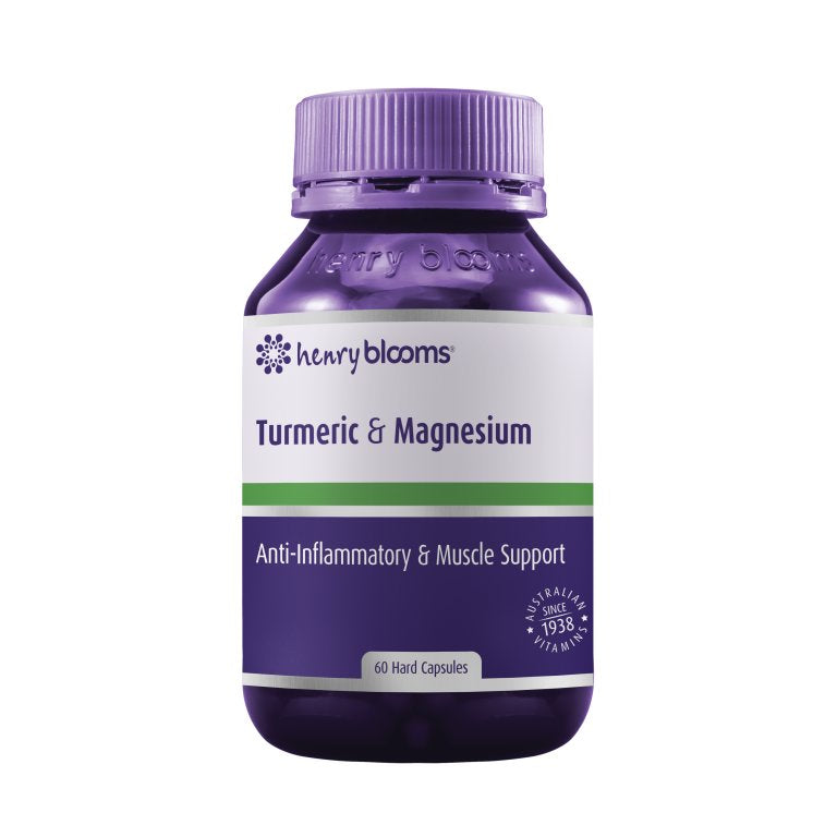 Henry Blooms Turmeric And Magnesium | Mr Vitamins