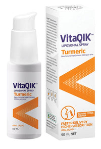 Henry Blooms VitaQIK Liposomal Spray Turmeric Oral Liquid | Mr Vitamins