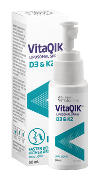Henry Blooms VitaQIK Liposomal Vitamin D3 & K2 Oral Liquid | Mr Vitamins