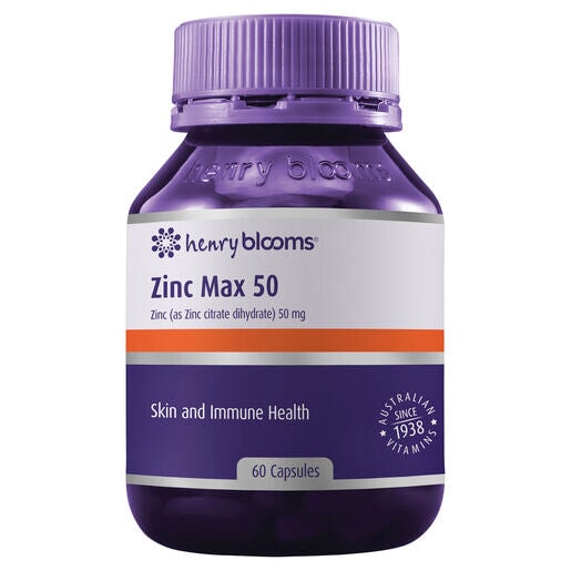 Henry Blooms Zinc Max | Mr Vitamins