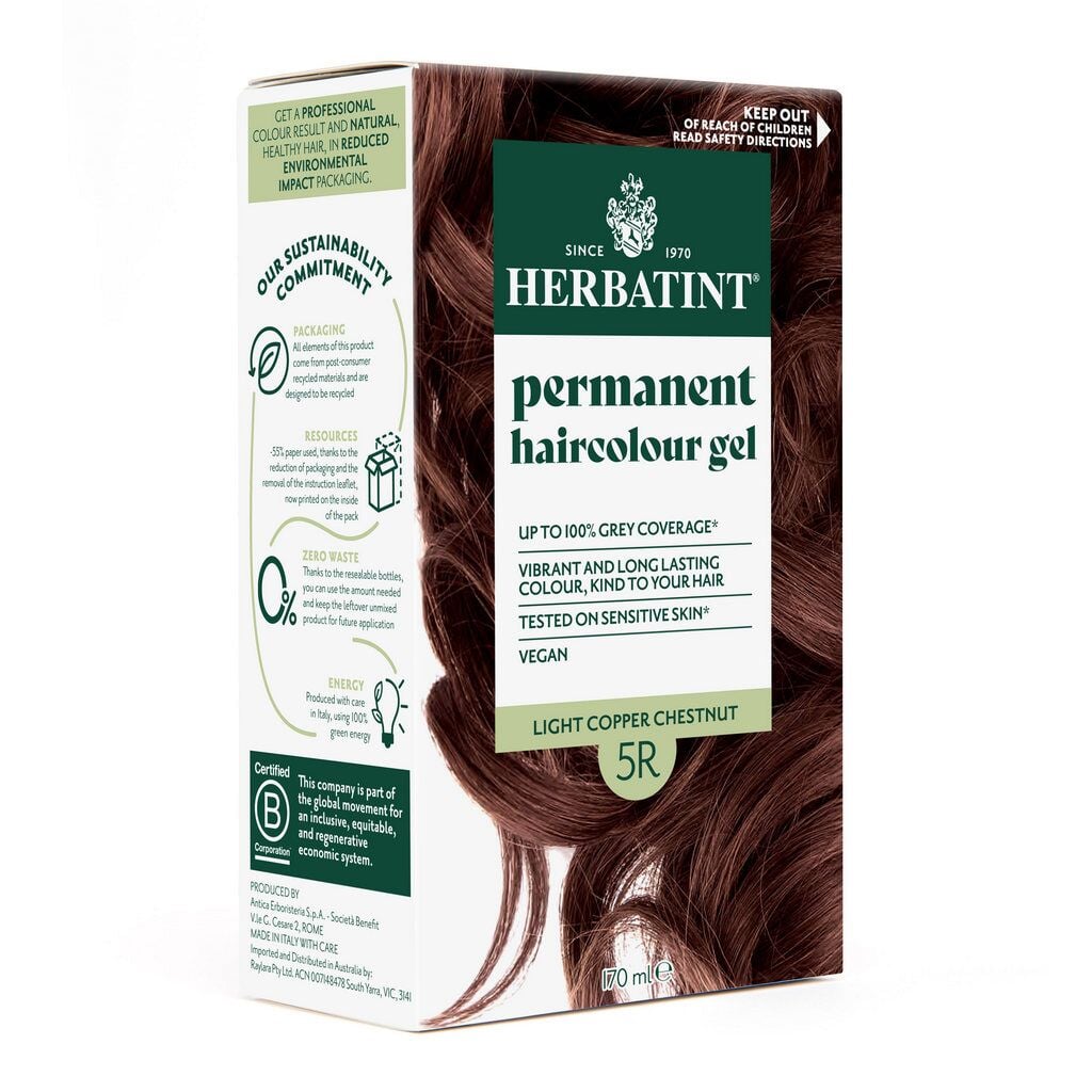 Herbatint 5R Light Copper Chestnut