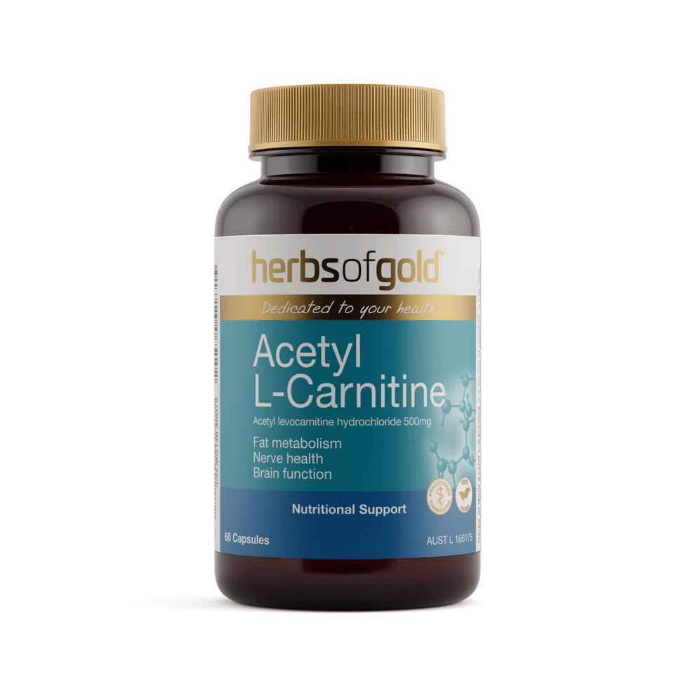 Herbs Of Gold Acetyl L-Carnitine | Mr Vitamins
