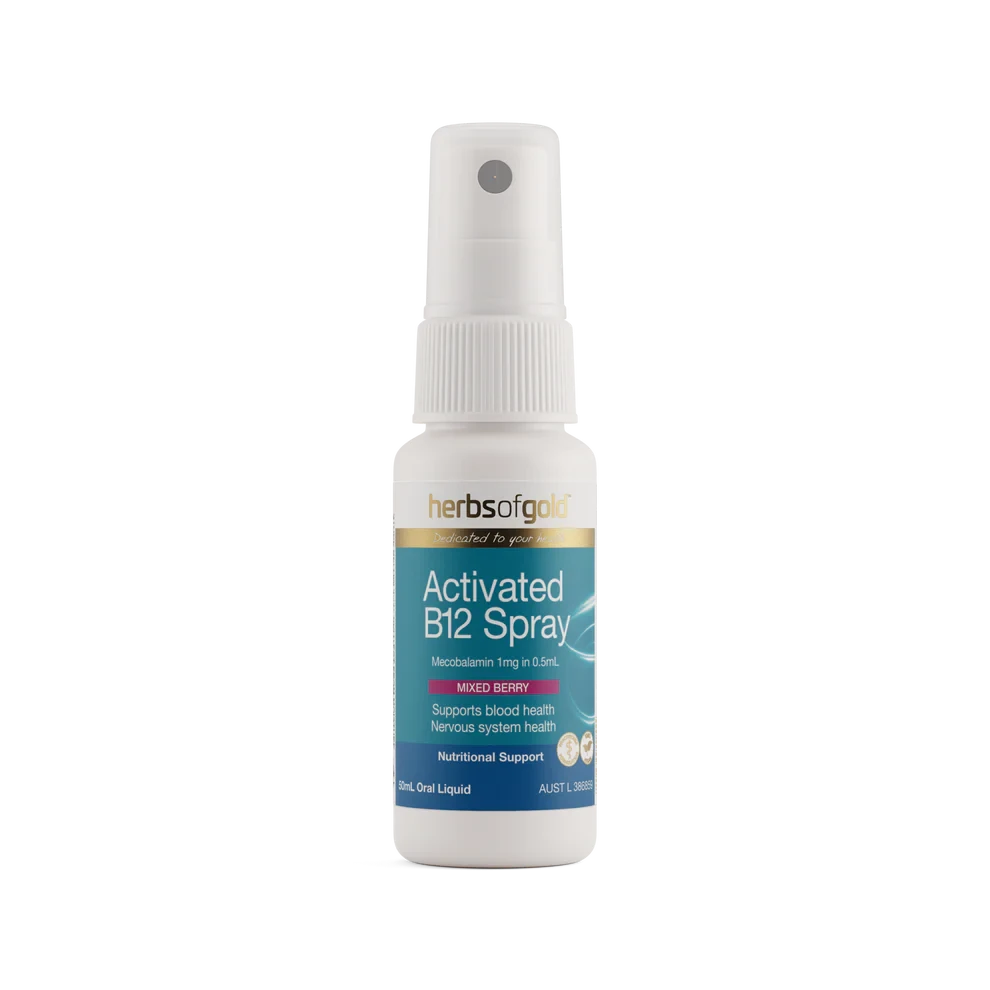 Herbs of Gold Activated B12 Spray | Mr Vitamins