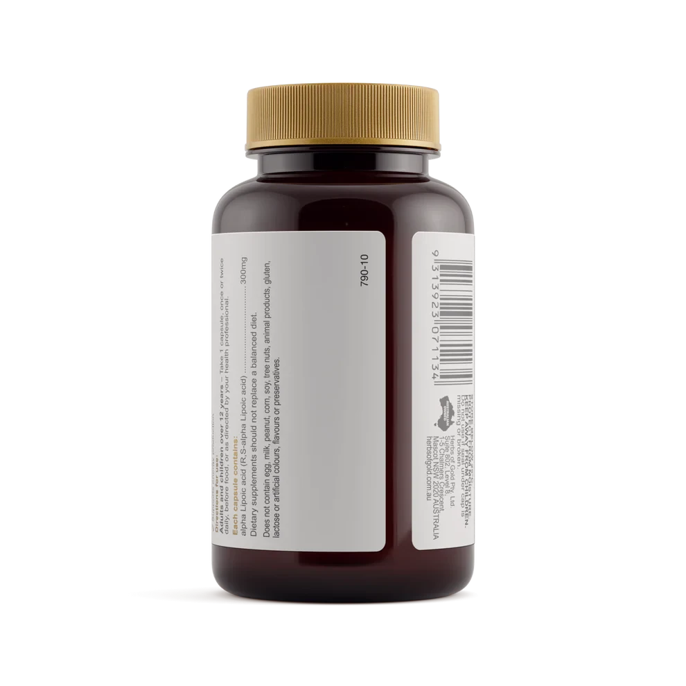Herbs Of Gold Alpha Lipoic 300 | Mr Vitamins