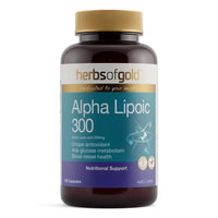 Herbs Of Gold Alpha Lipoic 300 | Mr Vitamins