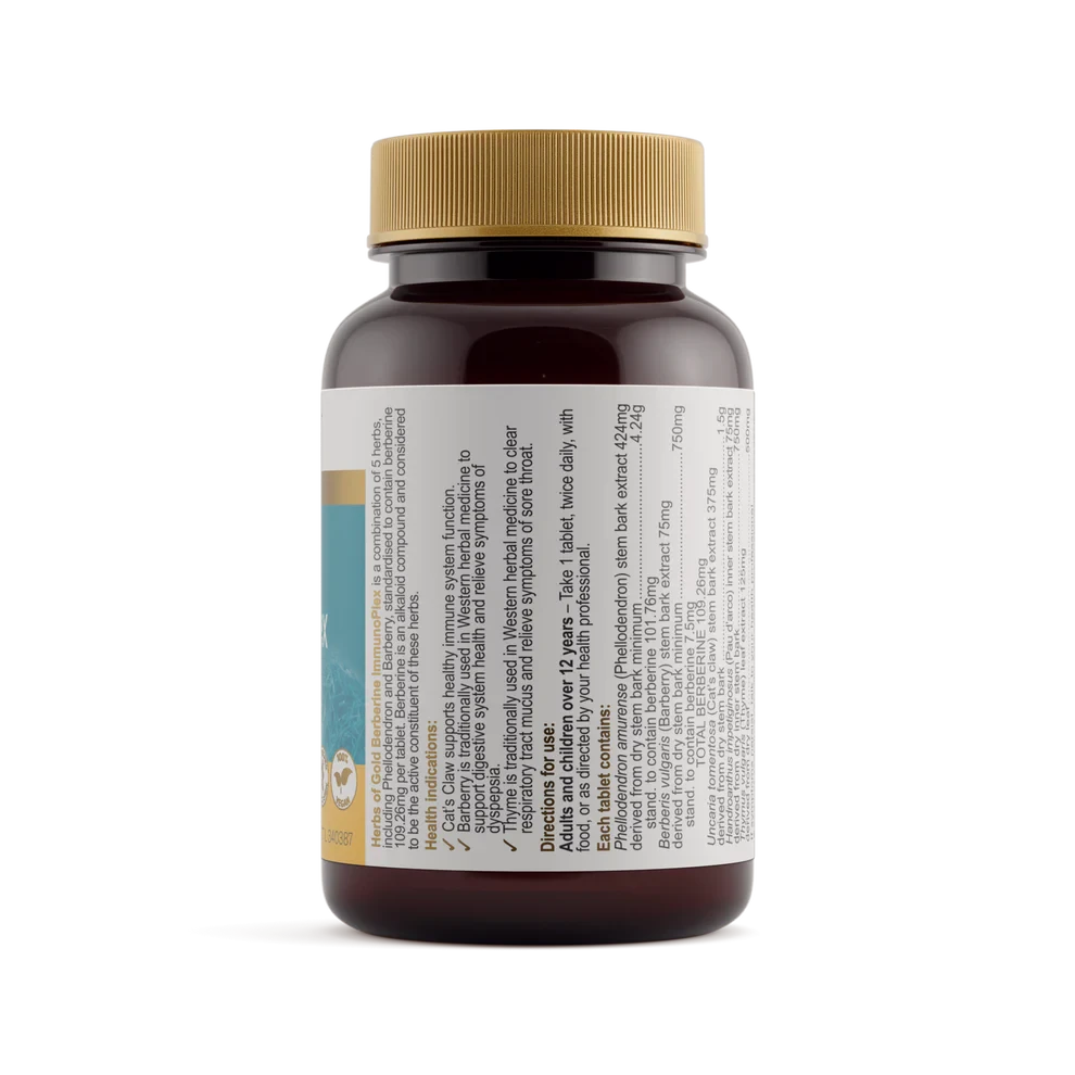 Herbs Of Gold Berberine Immunoplex | Mr Vitamins