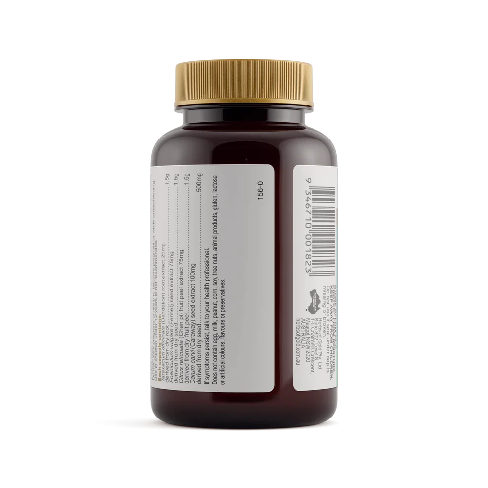 Herbs Of Gold Bloating Relief Complex | Mr Vitamins