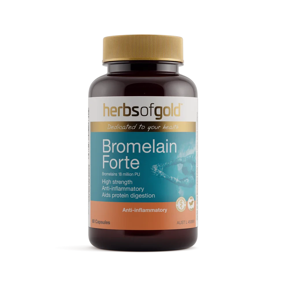 Herbs Of Gold Bromelain Forte | Mr Vitamins