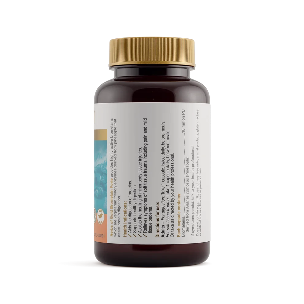 Herbs Of Gold Bromelain Forte | Mr Vitamins