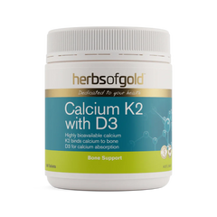 Herbs Of Gold Calcium K2 With D3