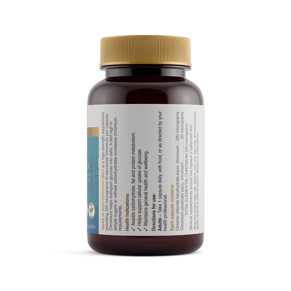 Herbs Of Gold Chromium Max | Mr Vitamins