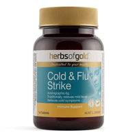 Herbs Of Gold Cold & Flu Strike | Mr Vitamins