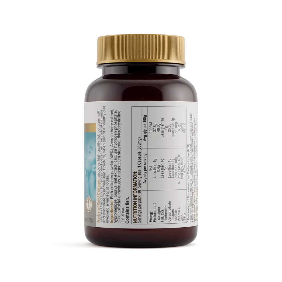 Herbs Of Gold Collagen Capsules | Mr Vitamins