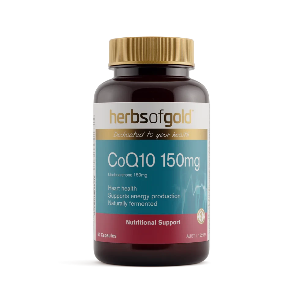 Herbs Of Gold Coq10 150mg In Rice Bran Oil | Mr Vitamins