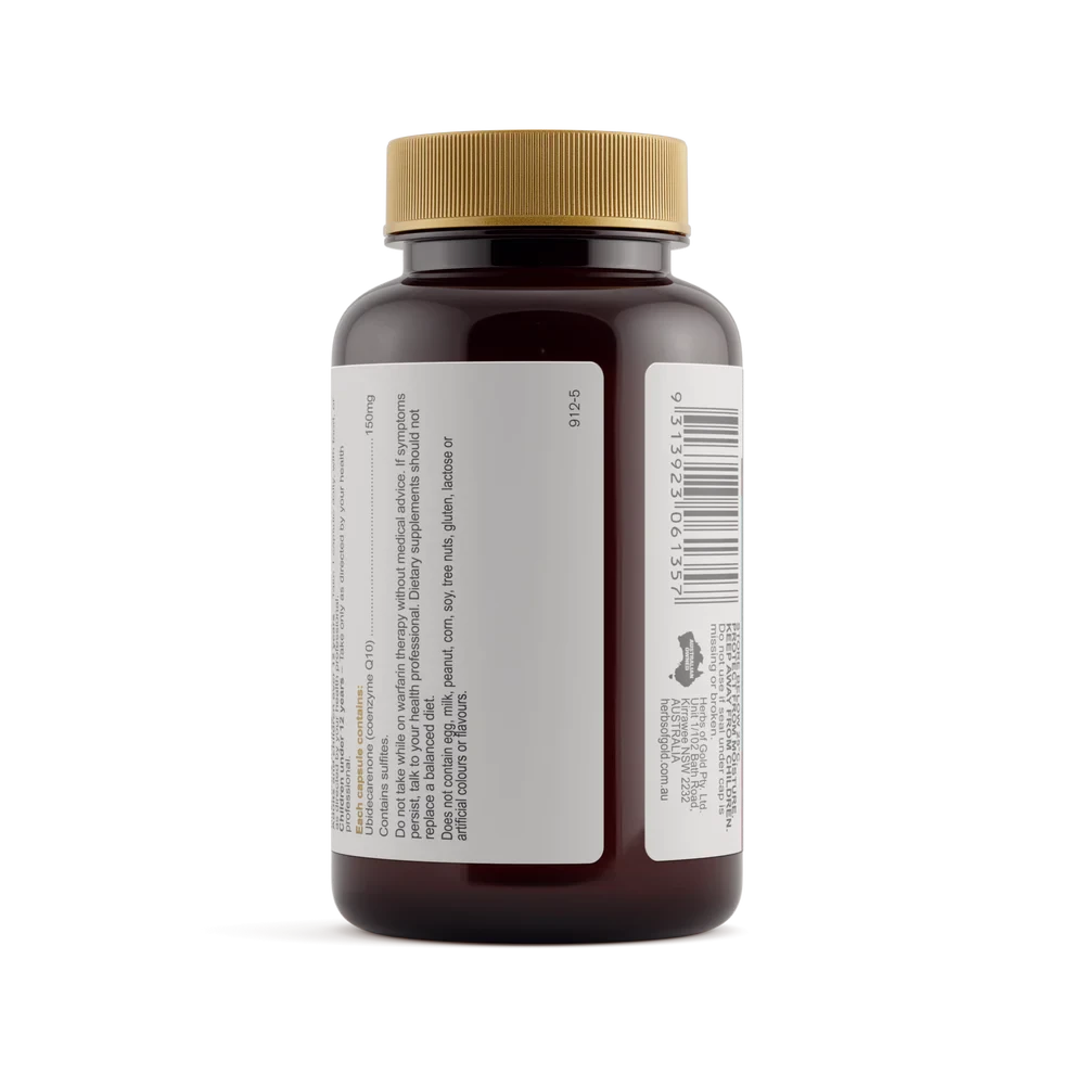 Herbs Of Gold Coq10 150mg In Rice Bran Oil | Mr Vitamins
