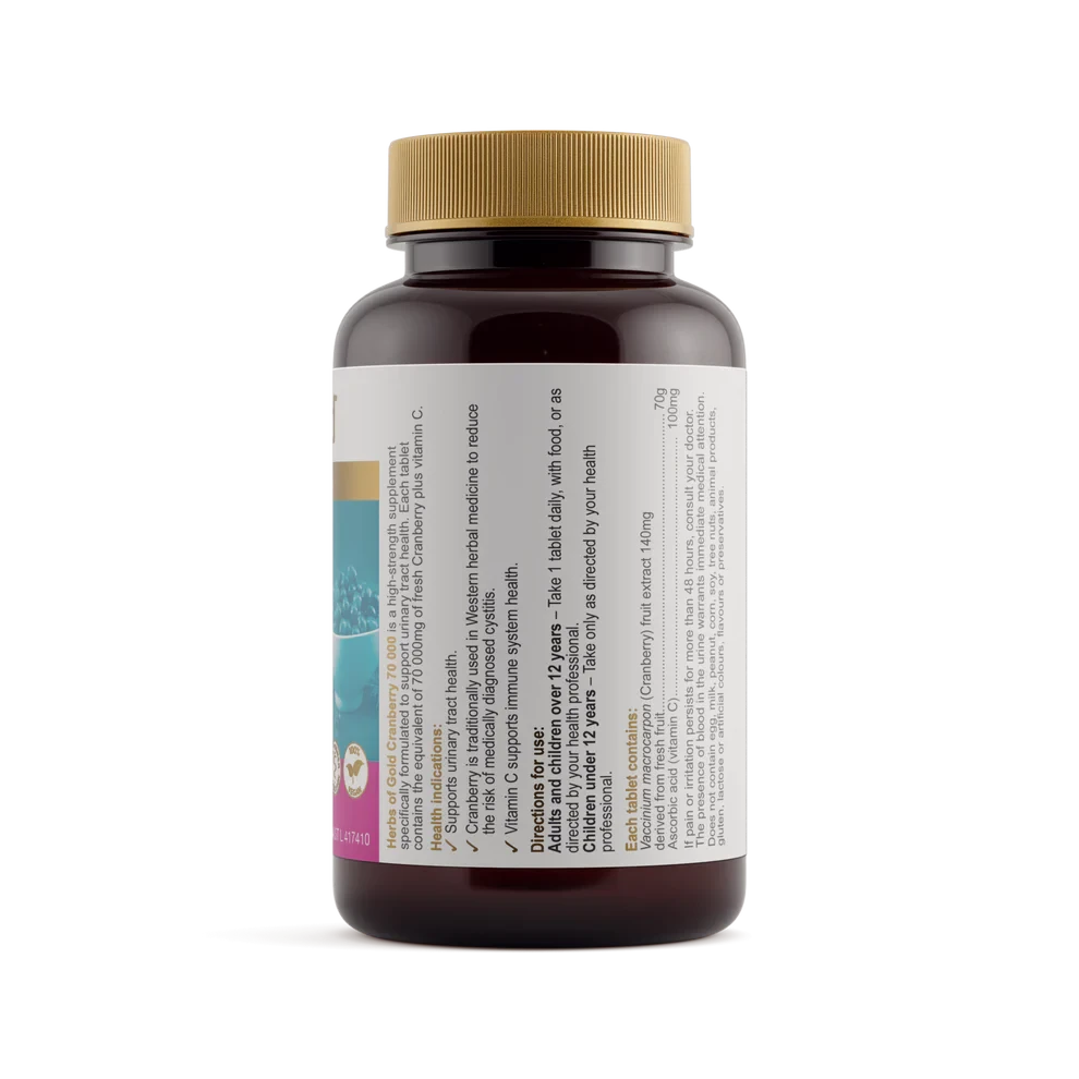 Herbs Of Gold Cranberry 70000mg | Mr Vitamins