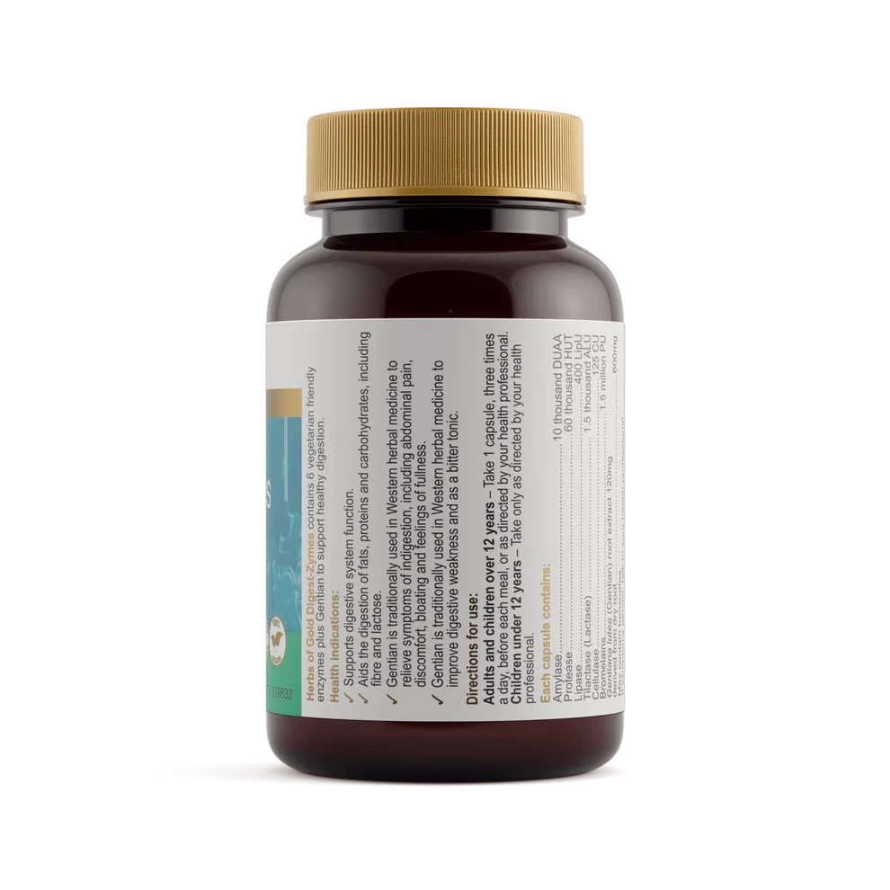 Herbs Of Gold Digest-Zymes | Mr Vitamins