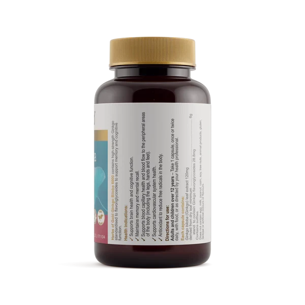 Herbs Of Gold Ginkgo Biloba 6000 | Mr Vitamins