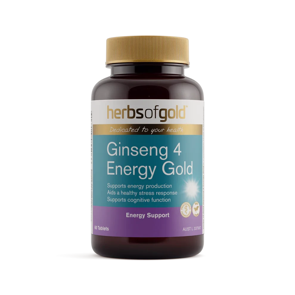 Herbs Of Gold Ginseng 4 Energy Gold | Mr Vitamins