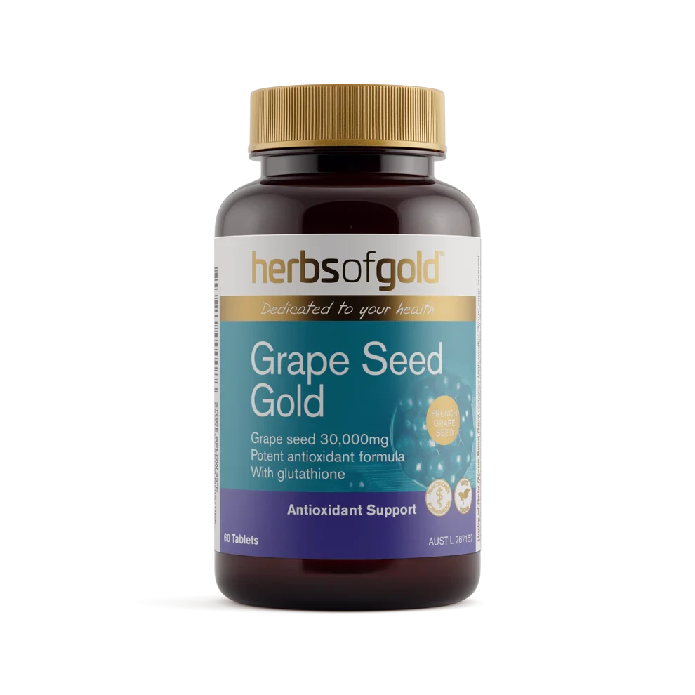 Herbs Of Gold Grape Seed Gold | Mr Vitamins