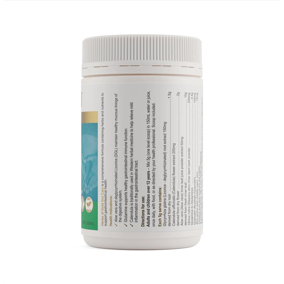 Herbs Of Gold Gut Care Powder | Mr Vitamins