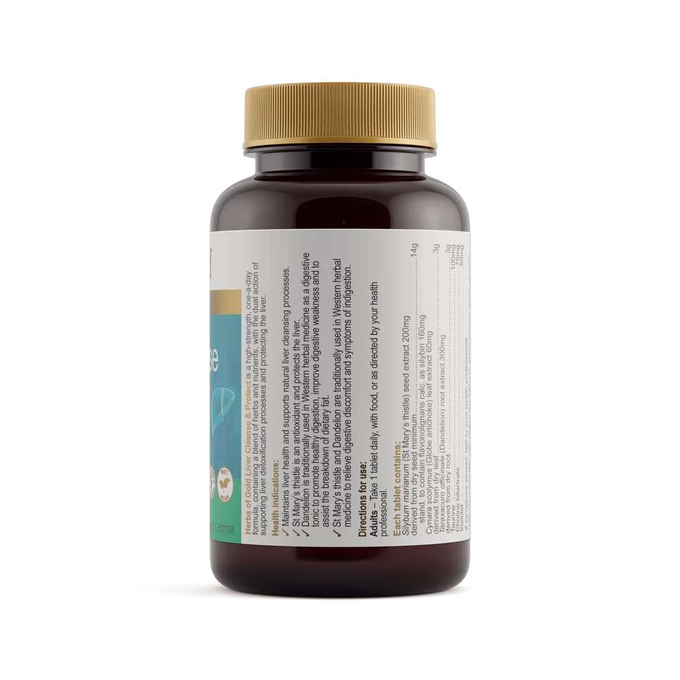 Herbs Of Gold Liver Cleanse & Protect | Mr Vitamins