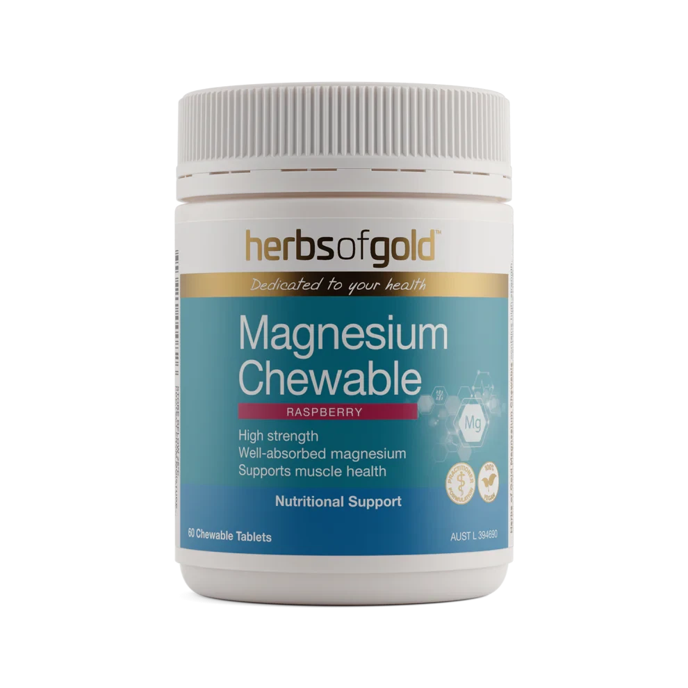 Herbs of Gold Magnesium Chewable | Mr Vitamins